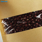 Van de de Zakfolie van de koffieverpakking Bevindende het Document van Kraftpapier Zakken met Duidelijk Venster voor Voedsel